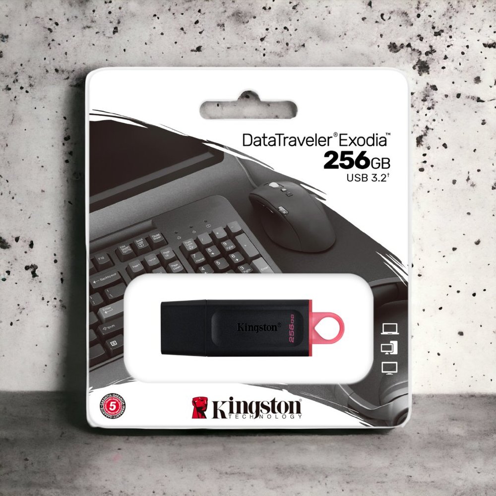 Kingston 256GB USB 3.2 Flash Memory Pen Drive Thumb Stick